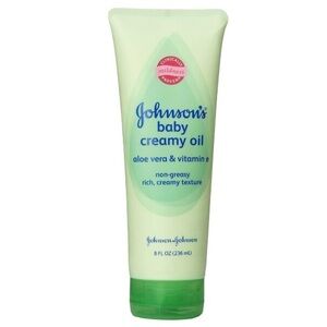 Johnson’s Baby Creamy Oil Aloe Vera & Vitamin E – 8 oz – New/Sealed